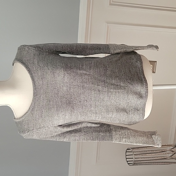 Limited Two-toned Sweater Gray Women Size XS - Picture 1 of 9